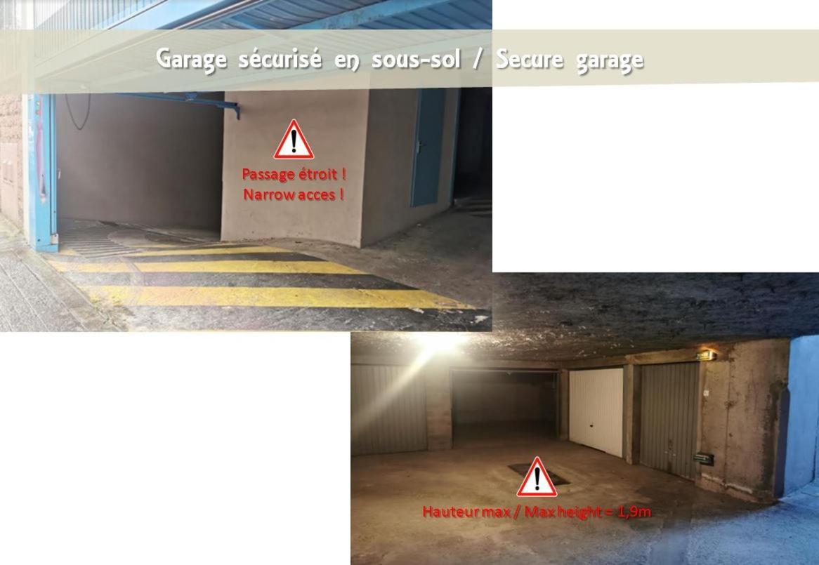 Le 62 - Spacieux T2 avec JARDIN, parking&tramway Grenoble Extérieur photo